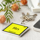 Porte-clés Rn - Rossini Funny Chemistry Element Symbol Tee (Côté)