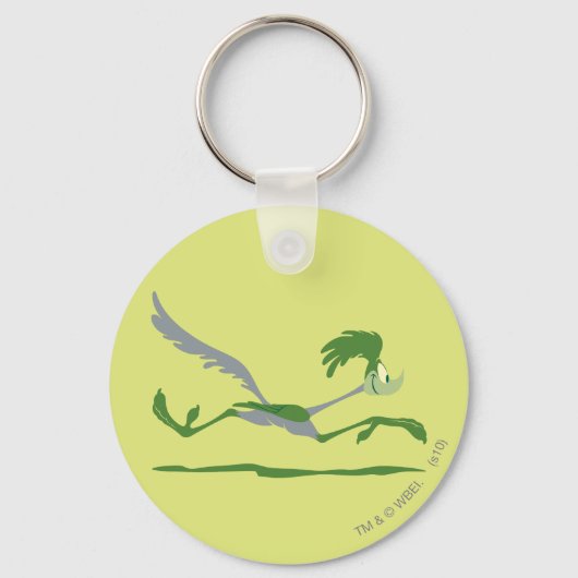 Porte-clés ROAD RUNNER™ Aller vite (Recto)