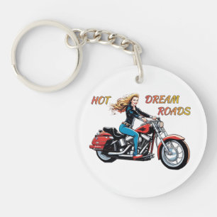 Porte-clés Roads Girl Hot Dream