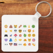 Porte-clés Roaring Kitty 35 Timeline Emoji GME MOASS DFV mème (Verso)