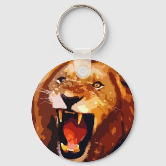 Porte-clés Roaring Lion (Recto)