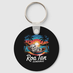 Porte-clés Roatan Sloth, Roatan Honduras Sloth, Roatan