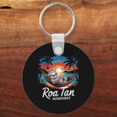 Porte-clés Roatan Sloth, Roatan Honduras Sloth, Roatan (Recto)