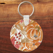 Porte-clés Robe Florale Pour Mariage (Recto)