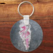 Porte-clés Robe rose Porte - clé (Recto)