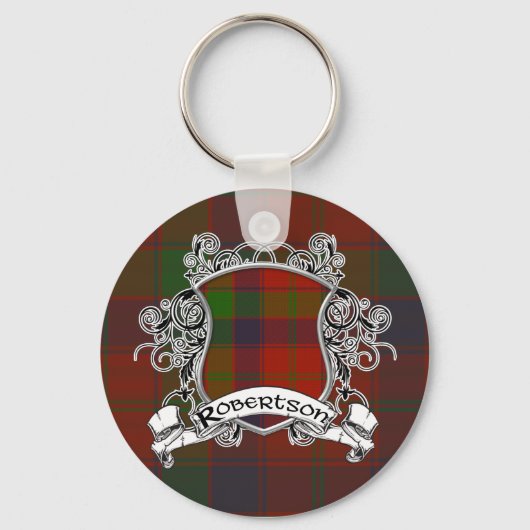 Porte-clés Robertson Tartan Shield (Recto)