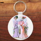 Porte-clés Robes de mode des années 1900 (Recto)