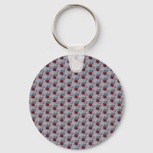 Porte-clés Robin de Noël (Recto)