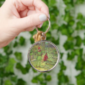 Porte-clés Robin des Bois dans la forêt (Main)