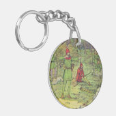 Porte-clés Robin des Bois dans la forêt (Devant gauche)