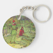 Porte-clés Robin des Bois dans la forêt (Dos)