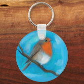 Porte-clés Robin rouge (Recto)