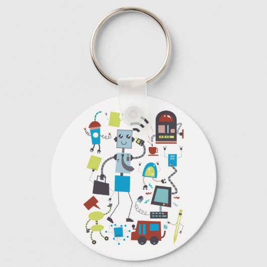 Porte-clés Robot (Recto)