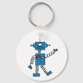 Porte-clés Robot bleu (Recto)