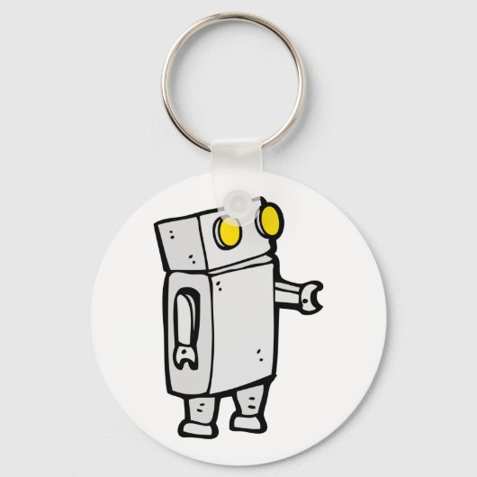 Porte-clés Robot de base (Verso)