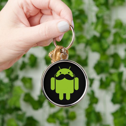 Porte-clés Robot Noir (Main)