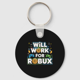Porte-clés Robux fonctionnera pour les enfants, les jeunes ga