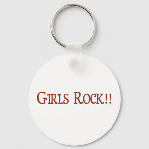 Porte-clés Roche de filles !