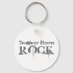 Porte-clés Roche de joueurs de trombone