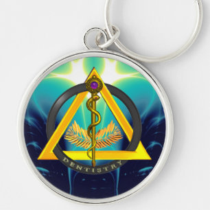 PORTE-CLÉS ROCHE DE LA DENTISSE DENTISTE ASCLEPIUS