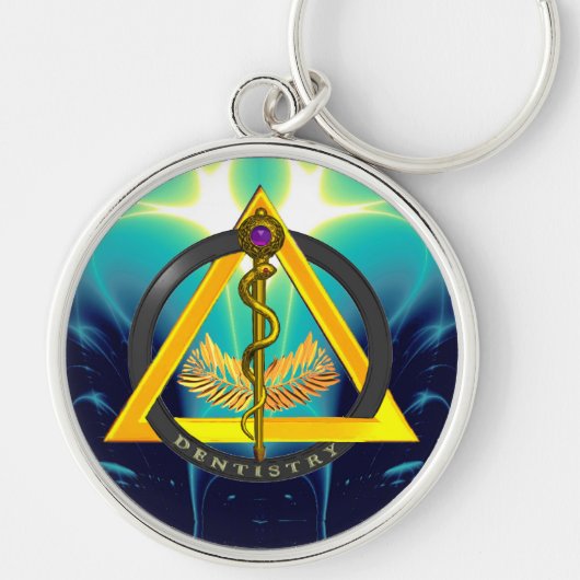 PORTE-CLÉS ROCHE DE LA DENTISSE DENTISTE ASCLEPIUS (Devant)