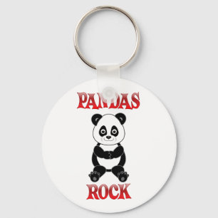 Porte-clés Roche de pandas