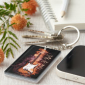 Porte-clés Roche et rouleau de guitare électrique (Devant droit)