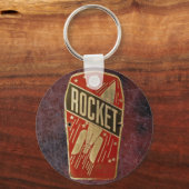 PORTE-CLÉS ROCHE ROUGE. (Recto)