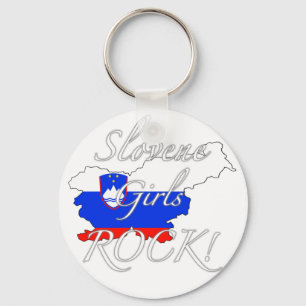Porte-clés Roche slovène de filles !