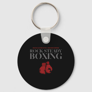 Porte-clés Rocher Gants De Boxe Stable Avec Un Plus Grand Obj
