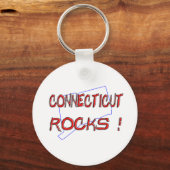 Porte-clés ROCHERS Connecticut (Recto)