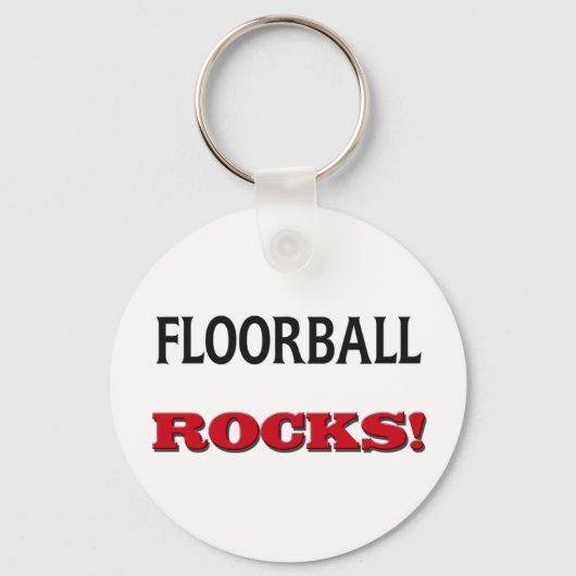 Porte-clés Rochers de Floorball (Recto)
