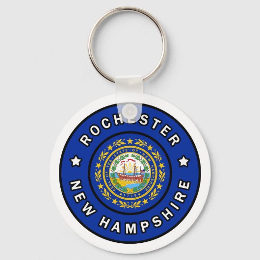 Porte-clés Rochester New Hampshire (Recto)