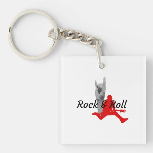 Porte-clés Rock And Roll (Devant)