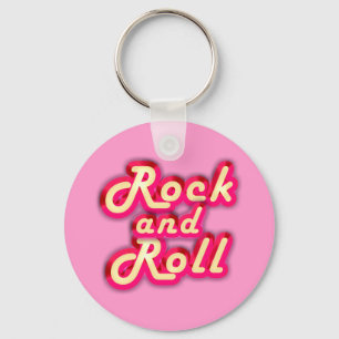 Porte-clés Rock au néon