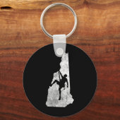 Porte-clés Rock Climbing - New Hampshire Rock Climbing Shirt (Recto)