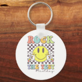 Porte-clés Rock Le Test Test Tester Enseignant Motivation (Recto)