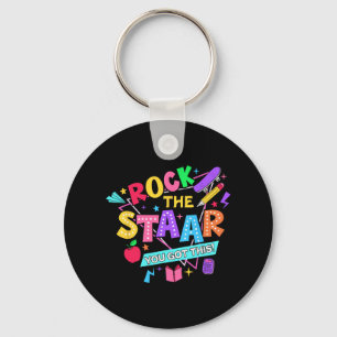 Porte-clés Rock Le Test Vous Avez Obtenu Ce Jour D'Essai Ense