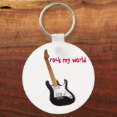 Porte-clés rock my world porte - clé (Recto)