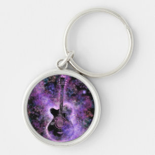 Porte-clés Rock N Roll Guitare Porte - clé Cadeau musical mod