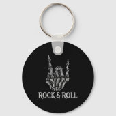 Porte-clés Rock On Band Tee - shirts For Women Rock And Roll (Verso)