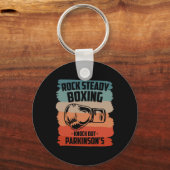 Porte-clés Rock Steady Boxing Frapper l'inspiration de Parkin (Recto)