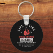 Porte-clés Rock Steady Boxing Parkinson's 2 (Recto)