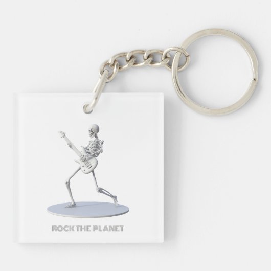 Porte-clés Rock The Planet (Dos)