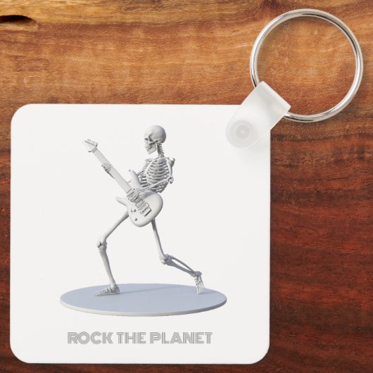 Porte-clés Rock The Planet (Verso)