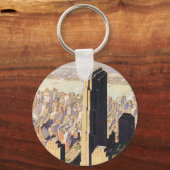 Porte-clés Rockefeller Center New York (Recto)