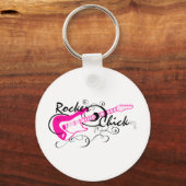 Porte-clés Rocker chick (Recto)