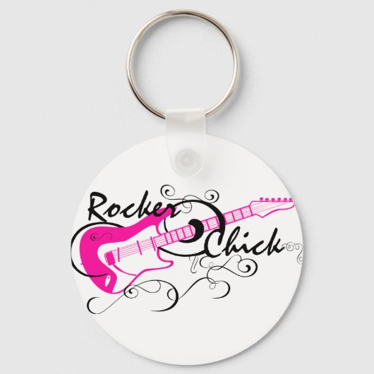 Porte-clés Rocker chick (Recto)