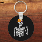 Porte-clés Rocker Skeleton Rock Halloween Costume M (Recto)