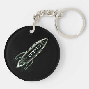 Porte-clés Rocket Crypto
